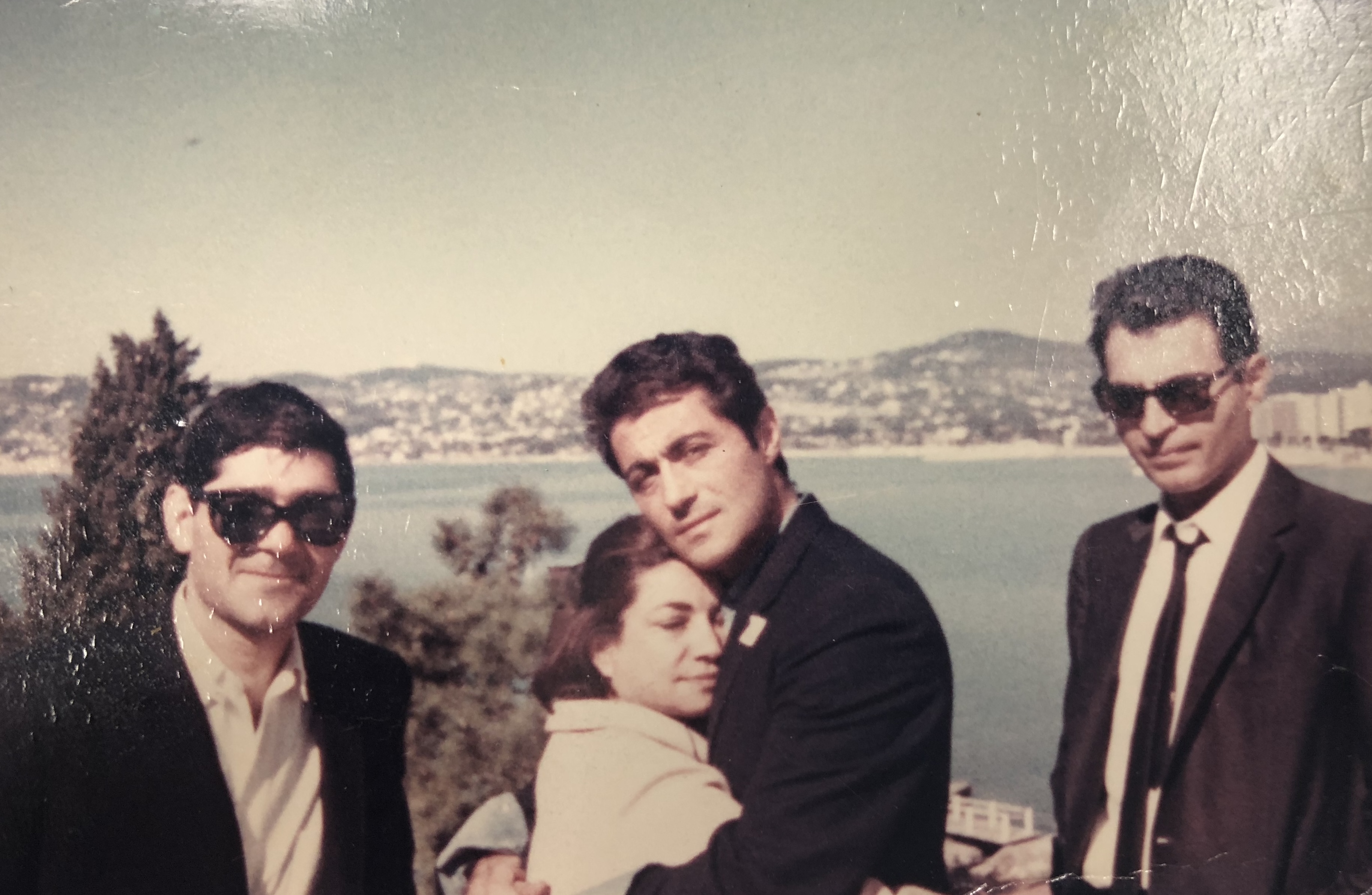 Robert and friends on the French Riviera