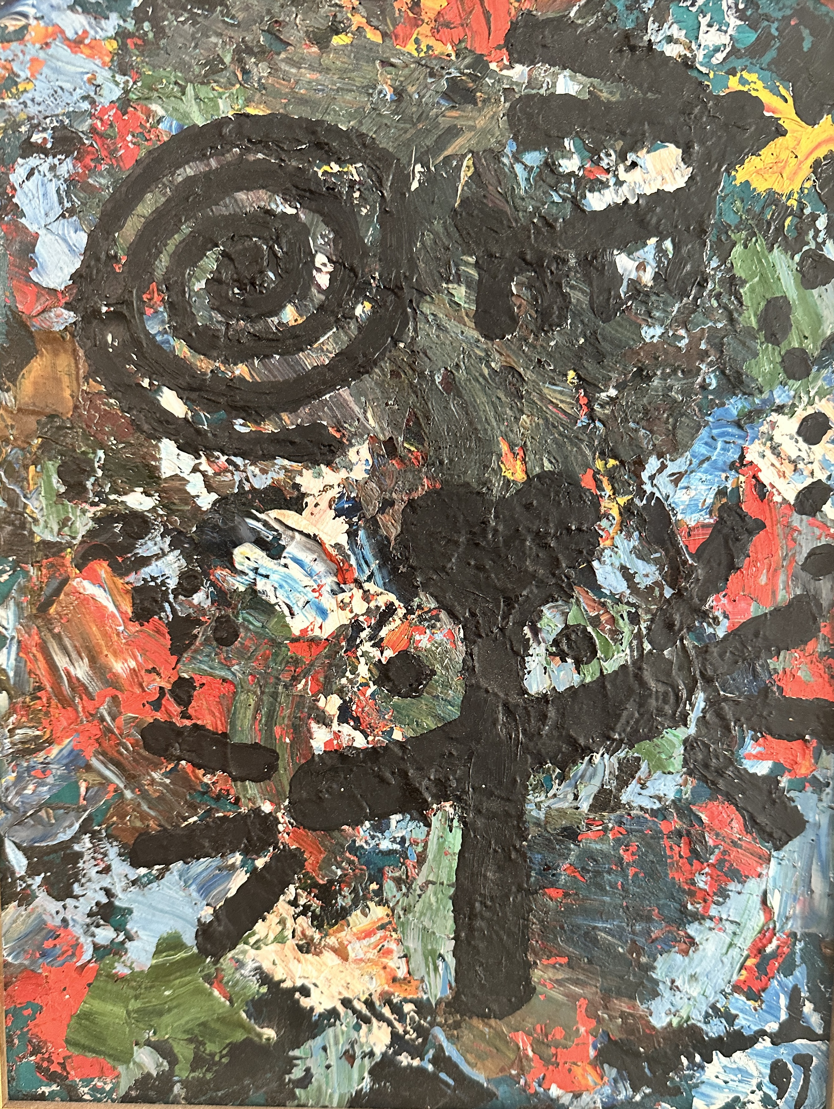Romard — abstract expressionist canvas