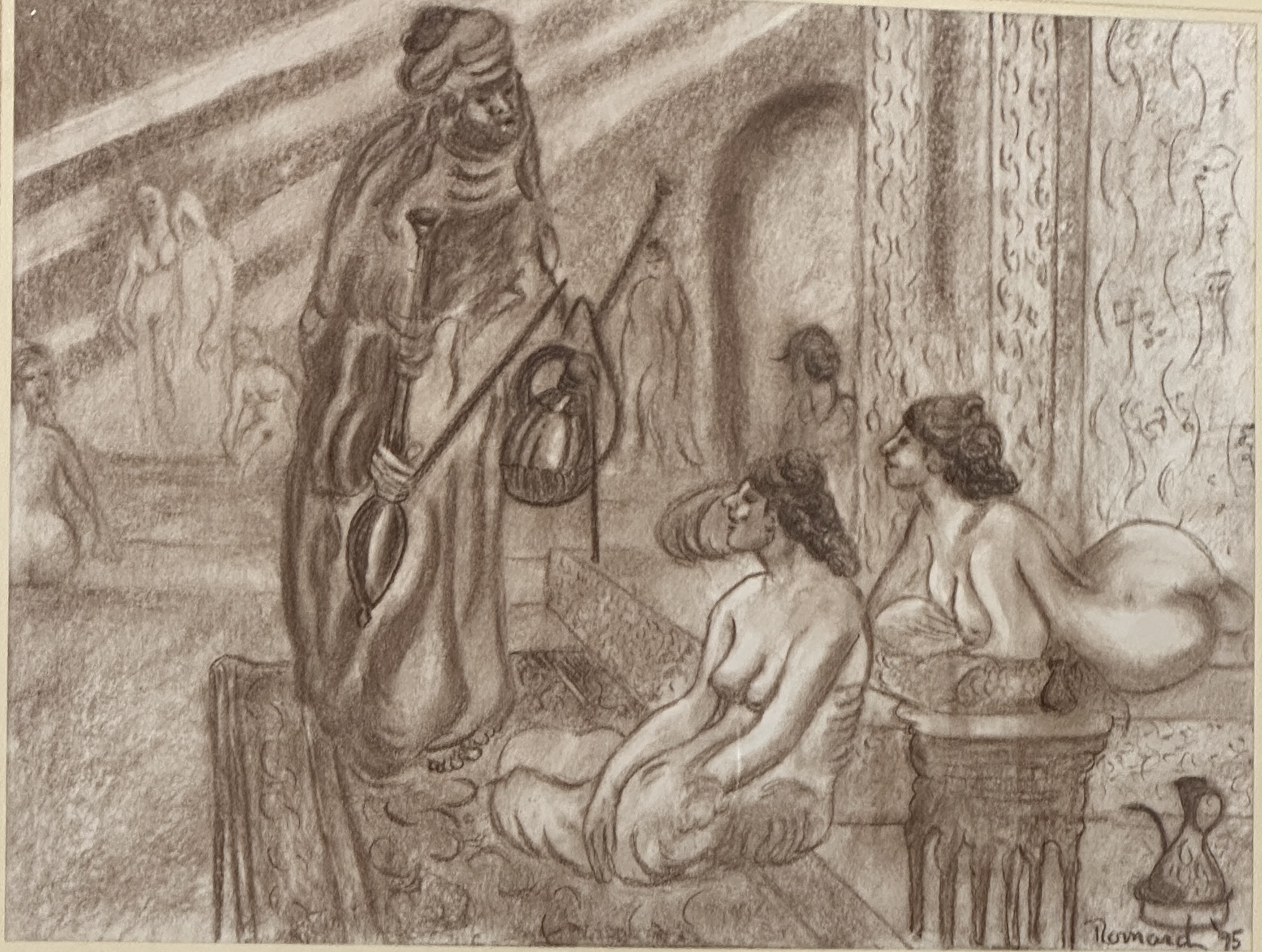 Romard — Orientalist Scene, 1995