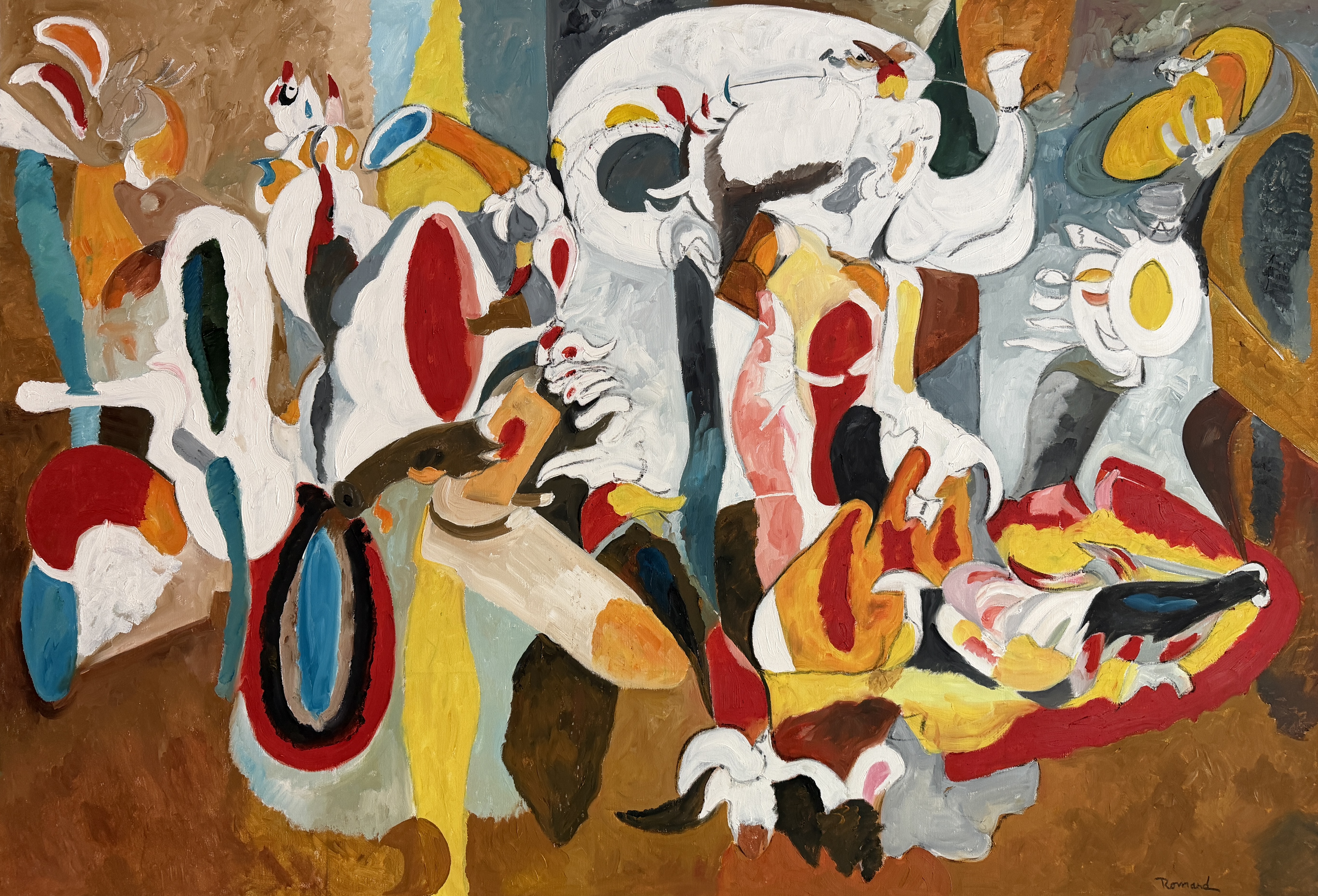 Romard — The Liver is the Cock's Comb, after Arshile Gorky