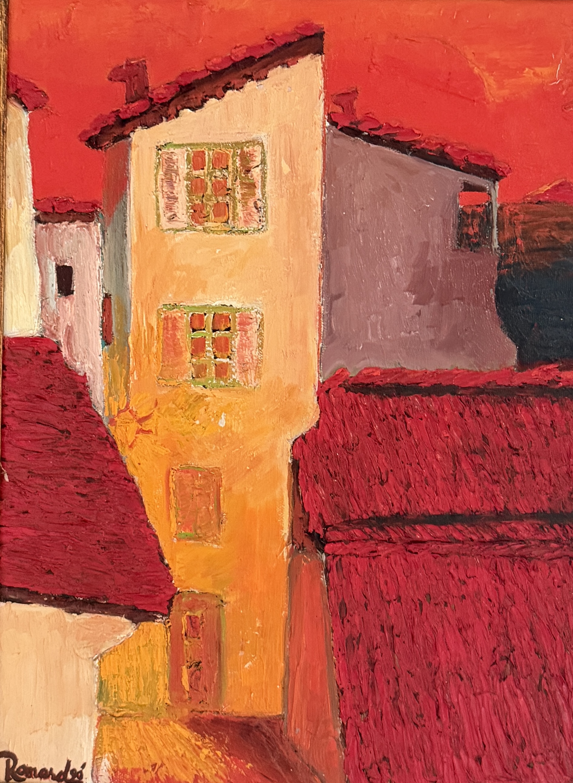 Romard — Village Street Scene