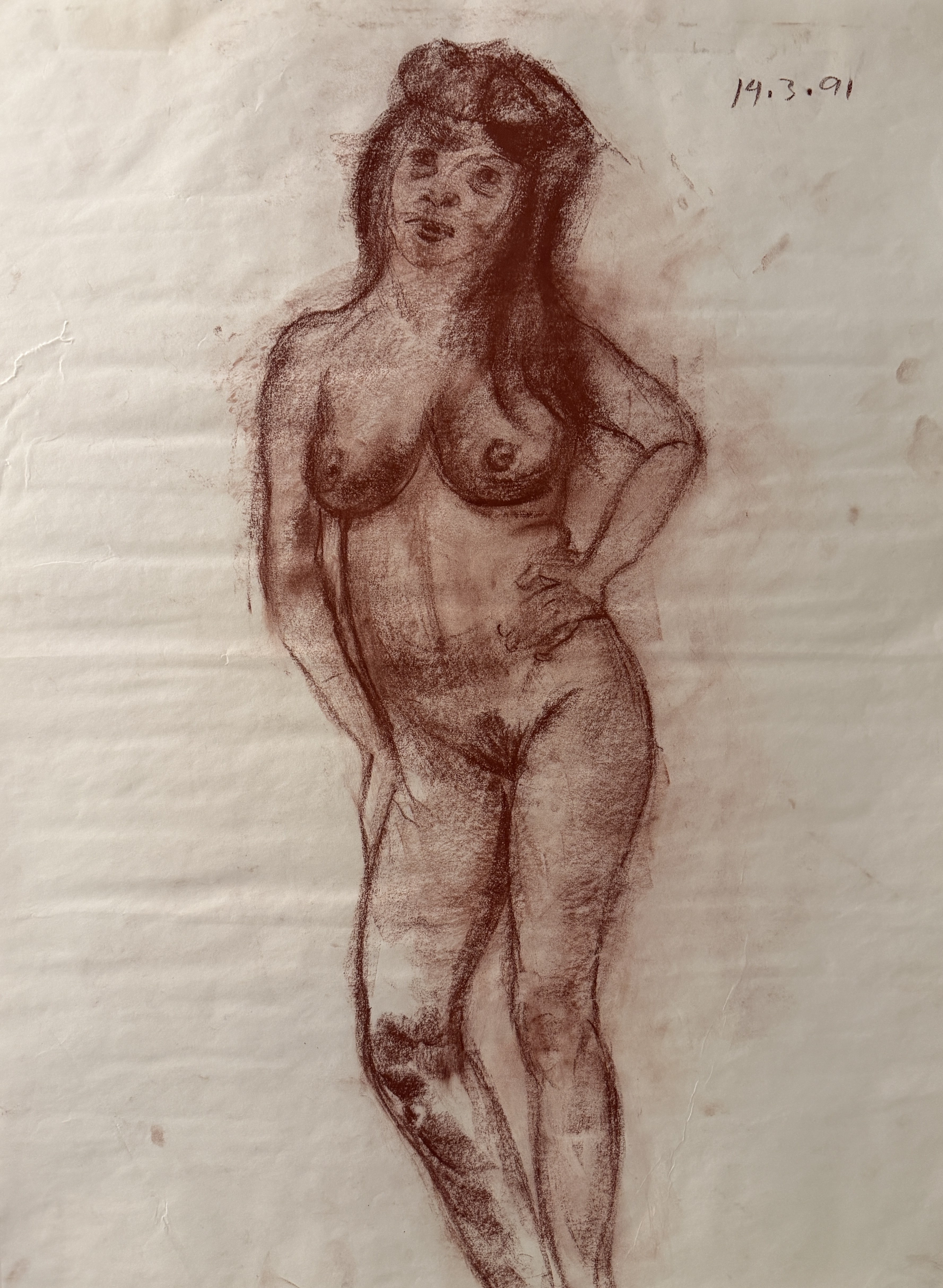 Romard — Nude Figure Study, March 1991