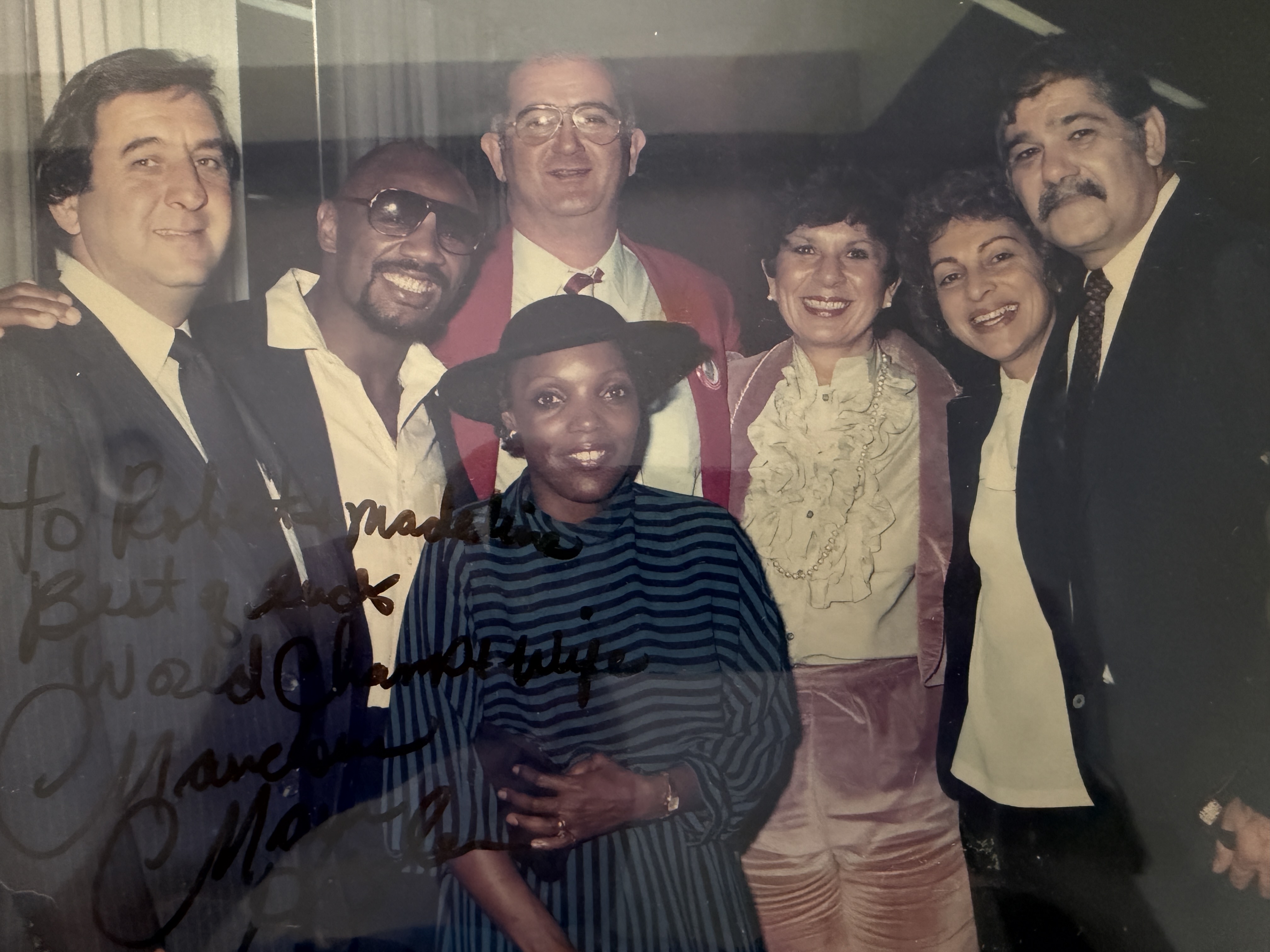 Armenians For Marvelous Marvin Hagler, San Remo, Italy, 1982