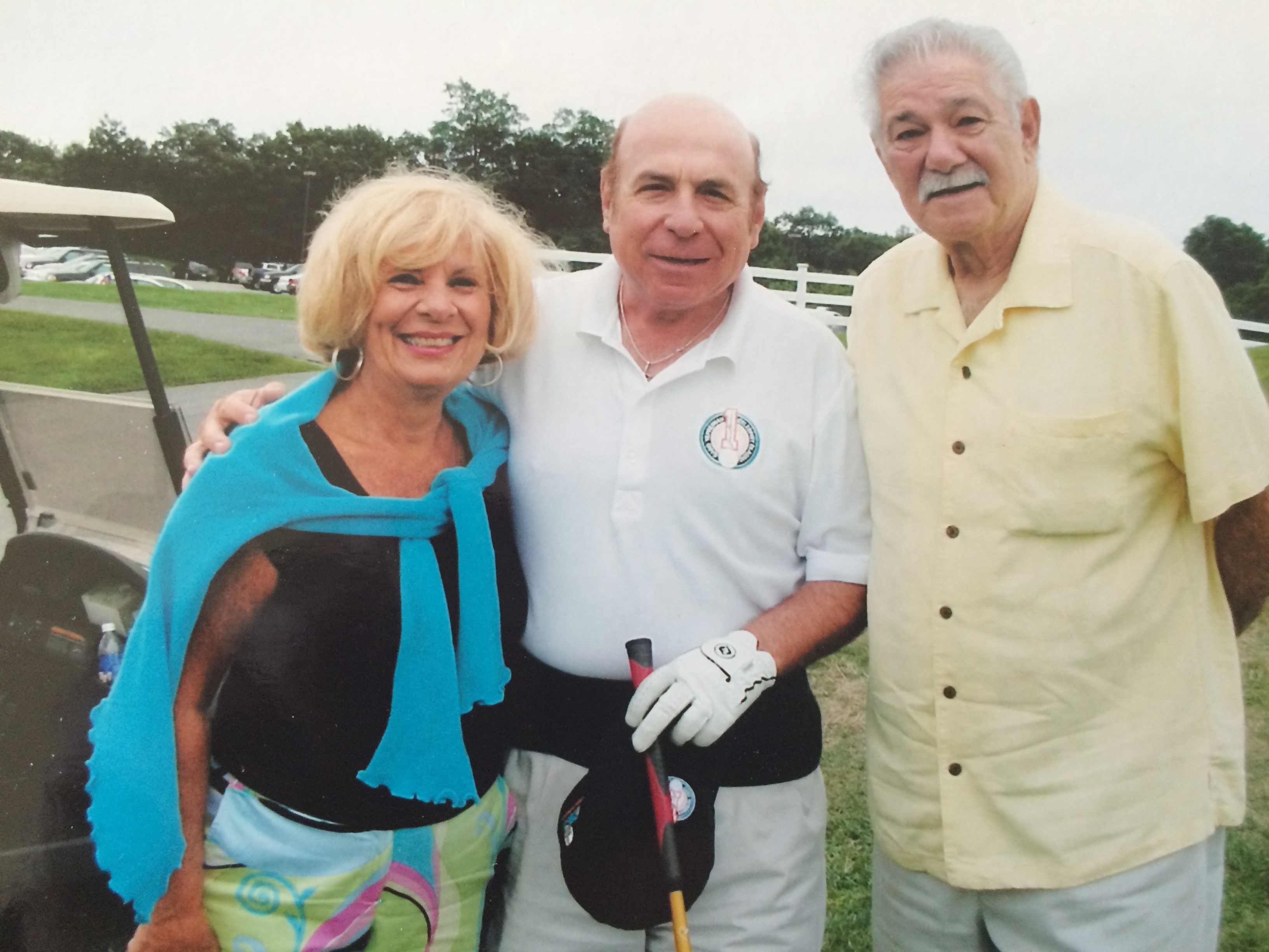Robert with friends at golf
