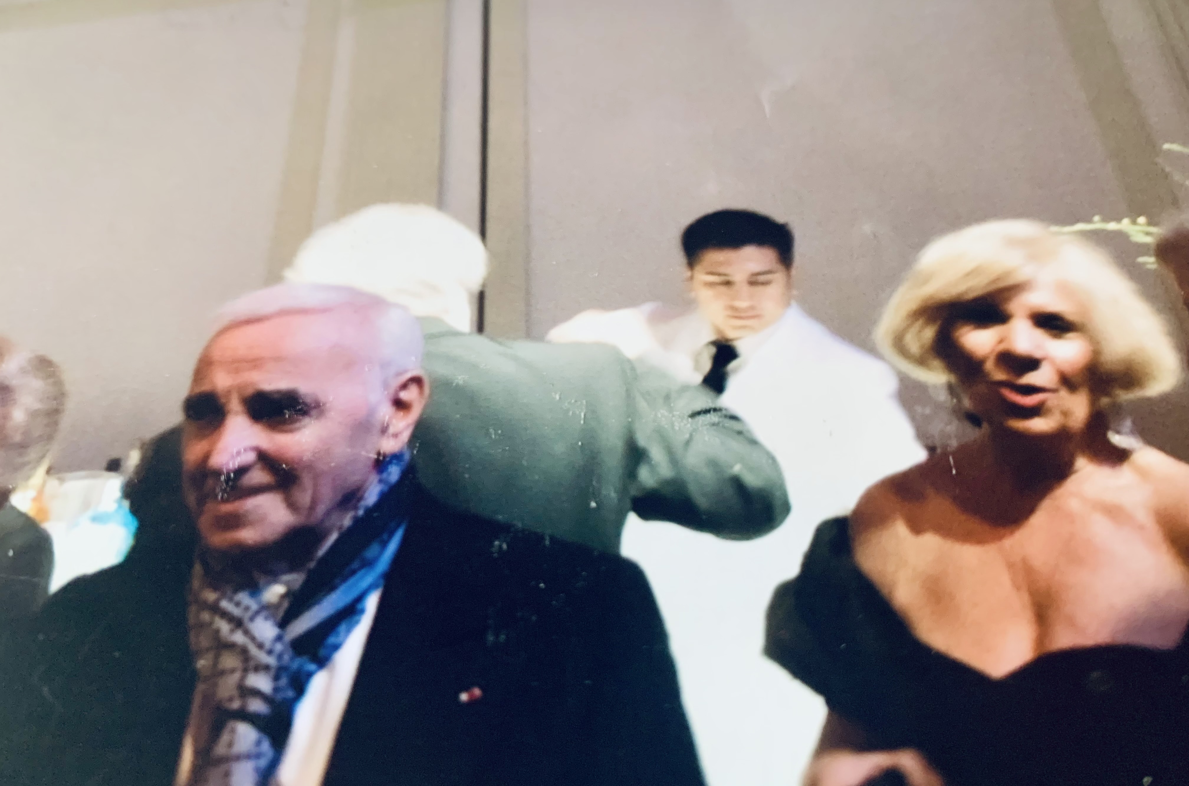Madeleine and Charles Aznavour