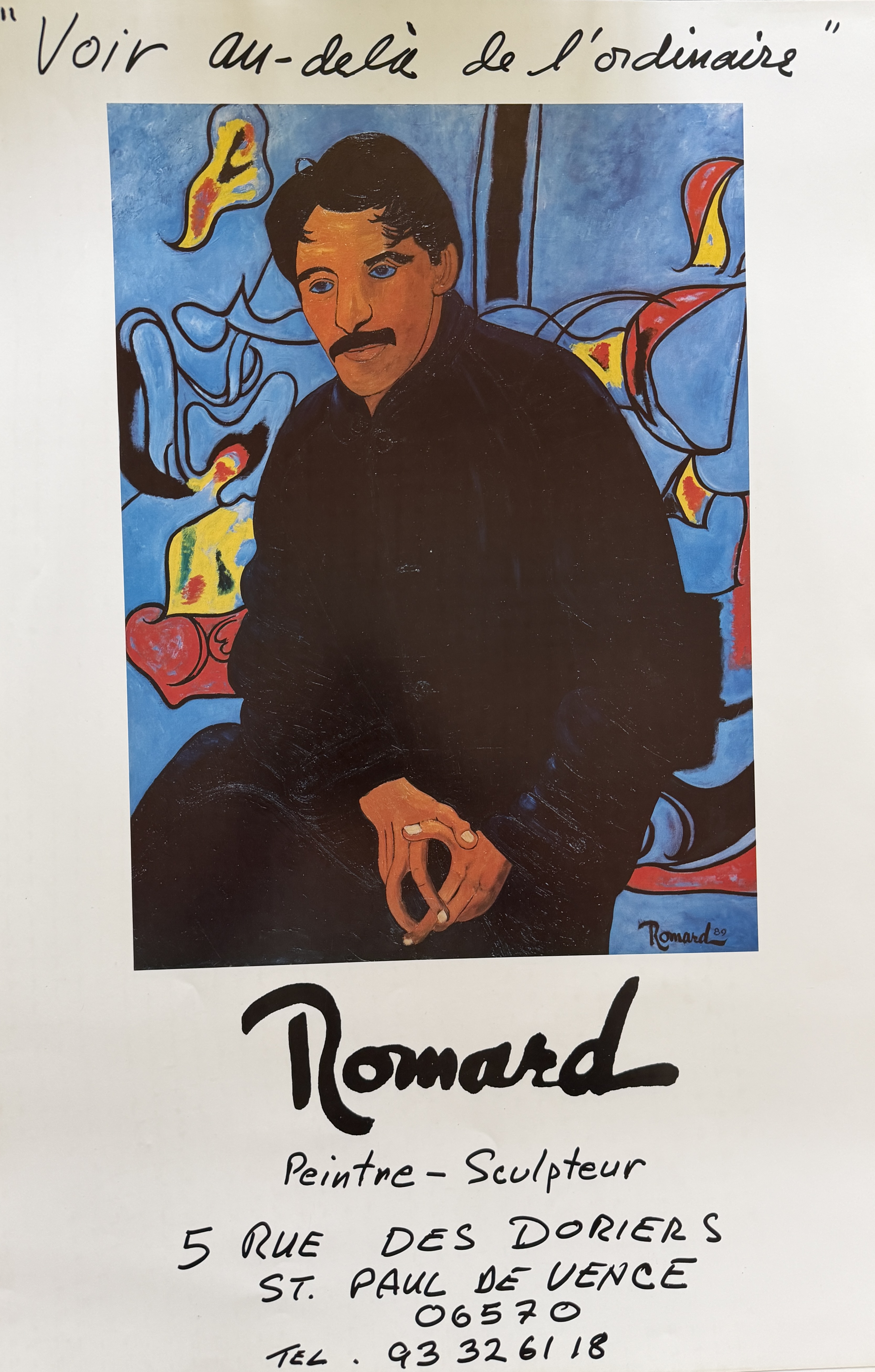Portrait of Arshile Gorky by Romard